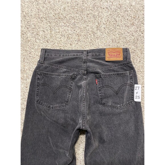Levi's 501 Women's Straight Leg Jeans - Charcoal - Picture 5 of 10